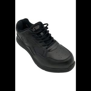 AdTec Uniform Men's Composite Toe Work Sneakers Black - Extra Wide
